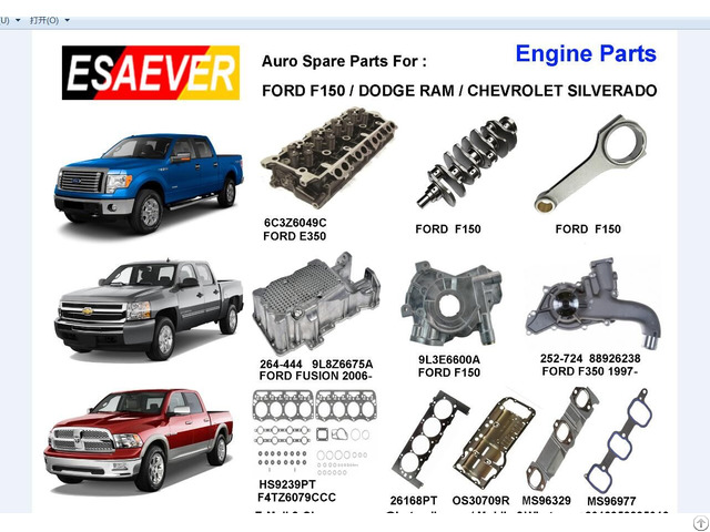 Supply All Egine Parts