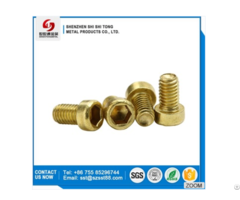 New Product Oem M8 Hexagon Brass Screw In Furniture Casters