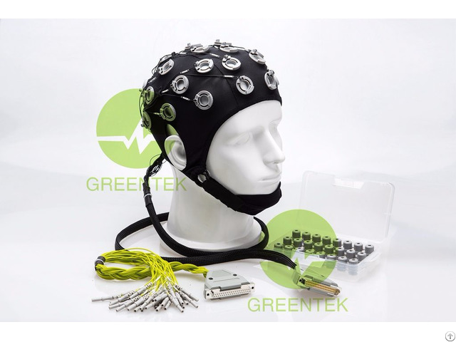 Semi Dry Gel Free Eeg Electrode Cap