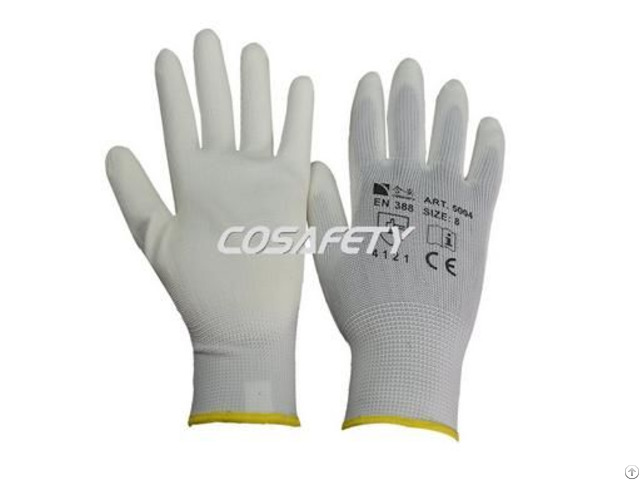 Pu Coated Gloves 5004w