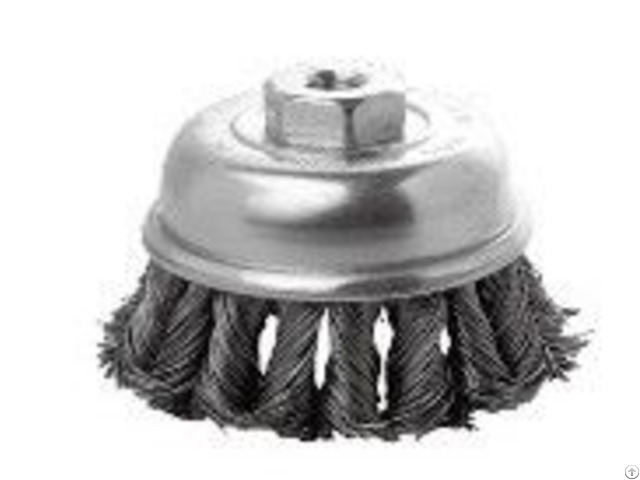 Twist Knot Brushes Are Designed For Heavy Duty Surface Cleaning