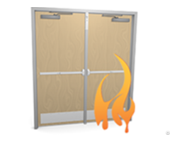 Ul Fire Proof Wooden Laminate Door