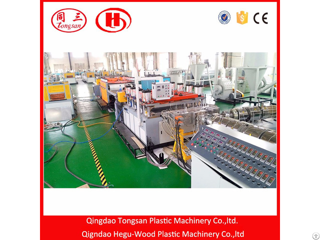 Wpc Pvc Foam Board Extrusion Machine