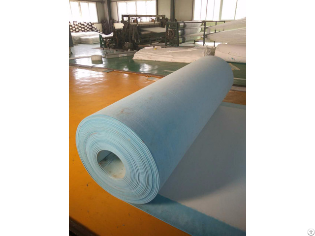 Nonwoven Corrugating Belt With Teflon