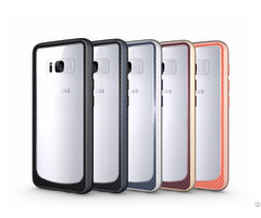 Top Quality Durable And Anti Shock Clear Pc Tpu Bumper Cover Case For Samsung Galaxy S8