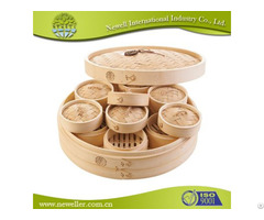 Great Quality Natural Cooking Bamboo Steamer For Restaurant