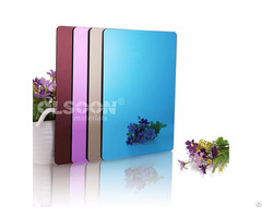 One Way Silver Colored Decoration Acrylic Mirror Sheets