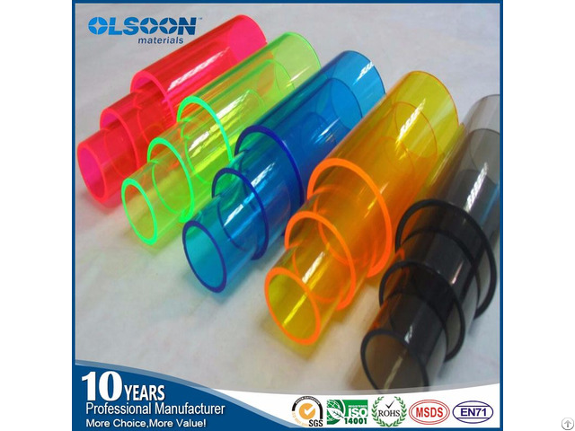 Plexiglass Clear Color Acrylic Tube Manufacturers