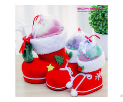 Novelty Candy Box For Kids Boots Shaped Christmas Gift Packaging