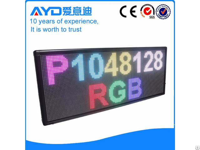 High Quality Moving Message Board Led Sign