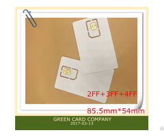 High Quality 6 Pin Chip Nano Sim Card For Gsm Network