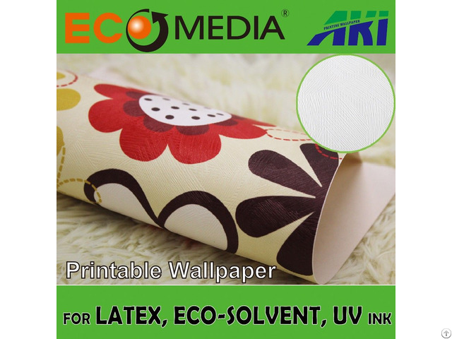 Environmental Friendly Wall Mural Flame Retardant Aki 003 Paint Brush Texture Wallpaper