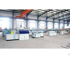High Speed Pp Pe Pvc Single Wall Corrugated Pipe Extrusion Machine
