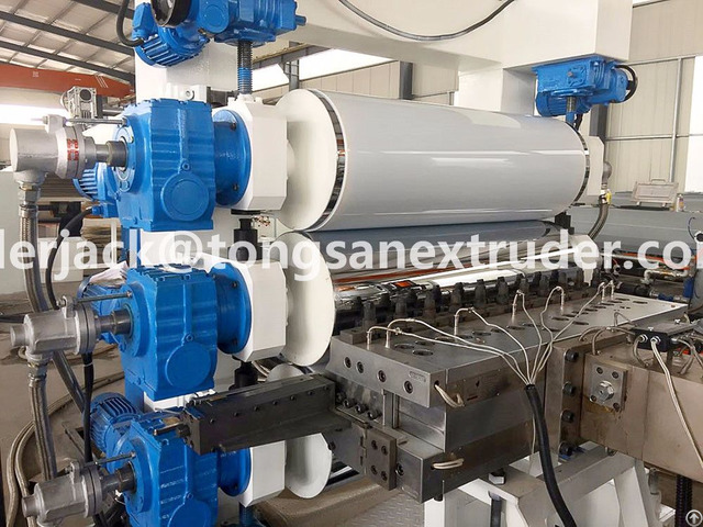 Pp Pe Hdpe Ps Hips Pet Pmma Abs Sheet Extrusion Machine