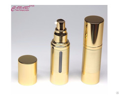 Golden Cosmetic Airless Pump Bottle 30ml 1oz