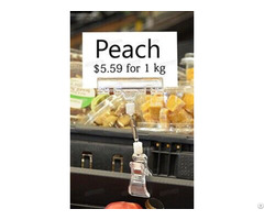 Seafood Area Waterproof Price Tag Clip Poster Holder