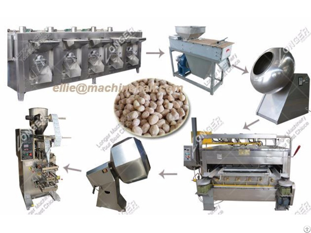 Peanut Coating Production Line For Sale