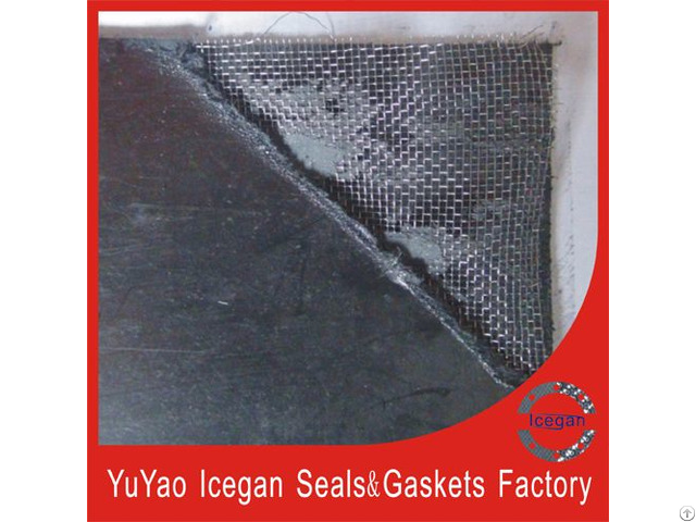 Ig 005 Graphite Reinforced Composite Sheet Lined With Stainless Steel Wire Mesh