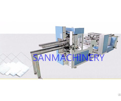 High Speed Automatic Embossing Napkin Paper Folding Machine