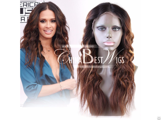 Ombre Wavy Front Lace Wig