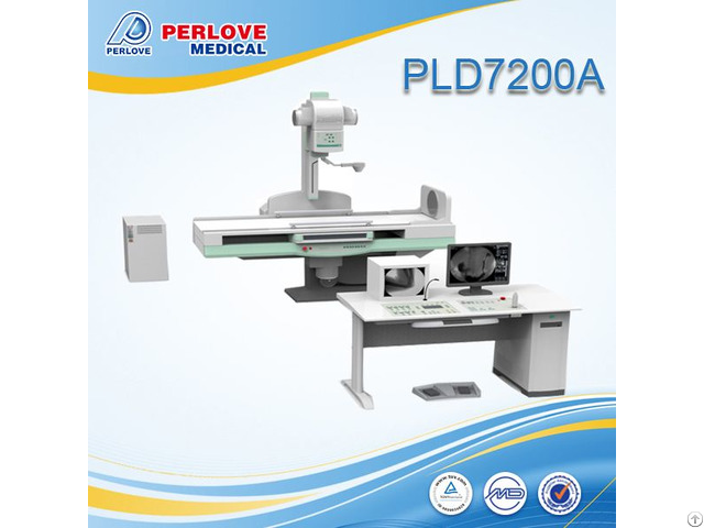 Radiography Fluoroscopy X Ray Unit Pld7200a With Fixed Table