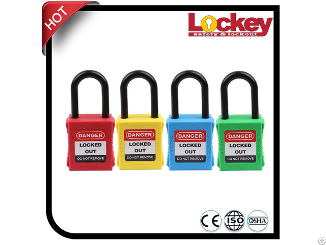 38mm Plastic Short Shackle Safety Padlock