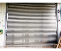 Garage Rolling Door Stainless Steel
