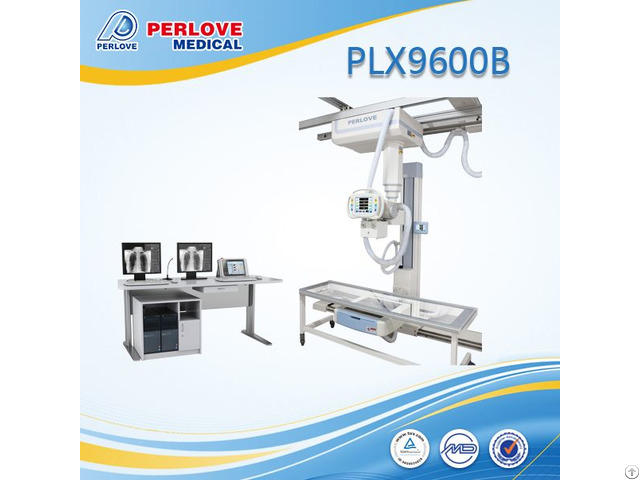 High Frequency Hf Ceiling Suspended X Ray With Transparent Table Plx9600b