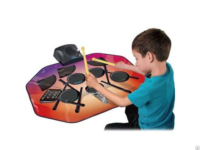 Glowing Drum Kit Playmat Slw9887