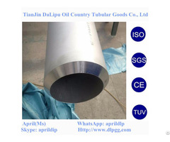 A312 304 Inner And Outside Stainless Seamless Steel Tube