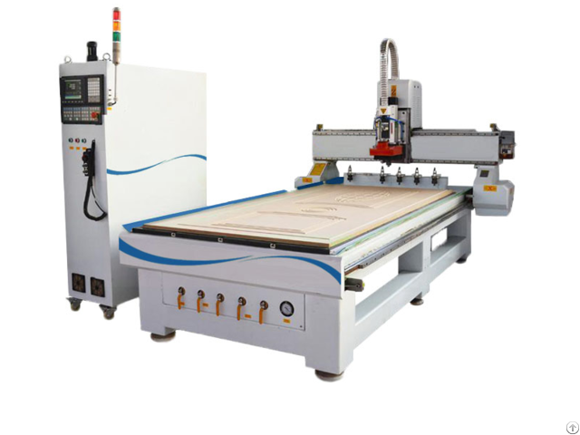 Linear Automatic Tool Change Wood Cnc Router