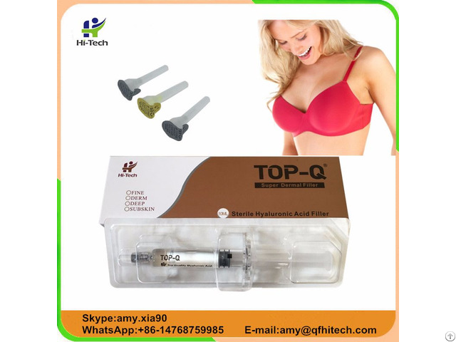 Top Q 10ml Ha Injectable Dermal Fillers Facial Lifty Body Beauty Injection Hyaluronic Acid