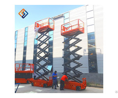 Self Propelled Full Auto Electric Hydraulic Scissor Lift With Ce