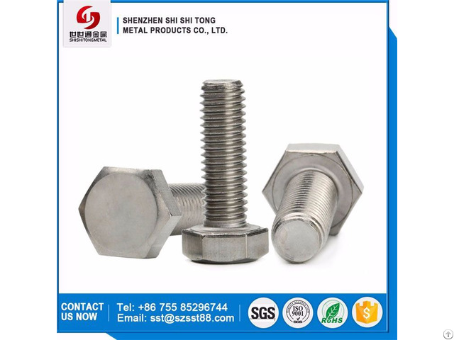 China Supply Gigh Quality Full Threaded Carbon Steel Hexagon Head Bolts