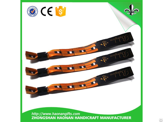 China Wholesale Merchandise My Orders One Off Woven Wrist Band