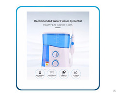 Uv Sanitizer Dental Oral Irrigator With 1000ml High Volume Water Covered Tank