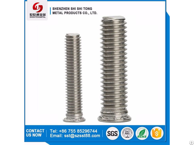 Pressure Rivet Head Self Clinching Stud Screw