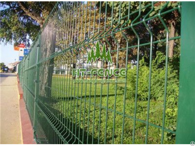 Welded Wire Panel Fence 3d