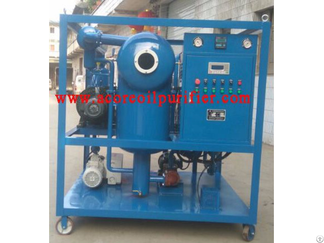 High Vacuum Transformer Oil Purification Plant