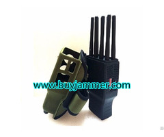 Handheld 8 Bands All Cellphone And Wifi Lojack Gps Signal Jammer With Nylon Case