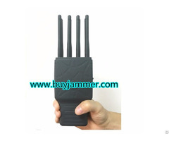 Handheld 6 Bands With Nylon Case Cellphone And Gps Signal Jammer