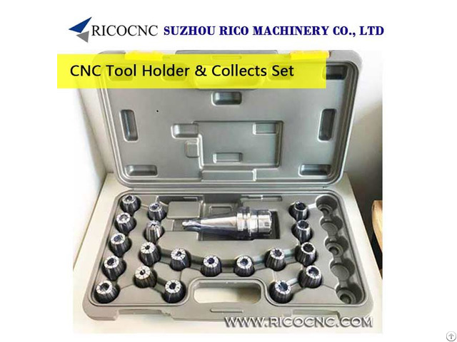 Cnc Milling Tool Holder With Metric Er Collet Sets