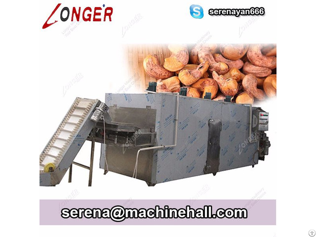 Cashew Nut Roaster Machine Hazelnut Roasting Equipment