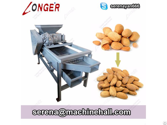 High Efficiency Almond Sheller Machine