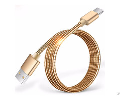 Metal Spring Usb Cable