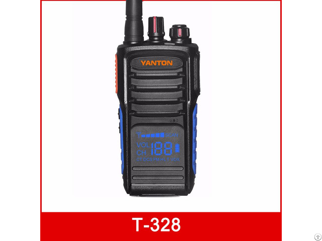 T 328 Professional Fm Transceiver Hiddle Display 5w 99channels