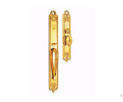 Luxury Pull Handle Large Mortise Gate Entrance Lock With Latch Secure