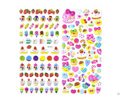 Fruits 3d Puffy Stickers