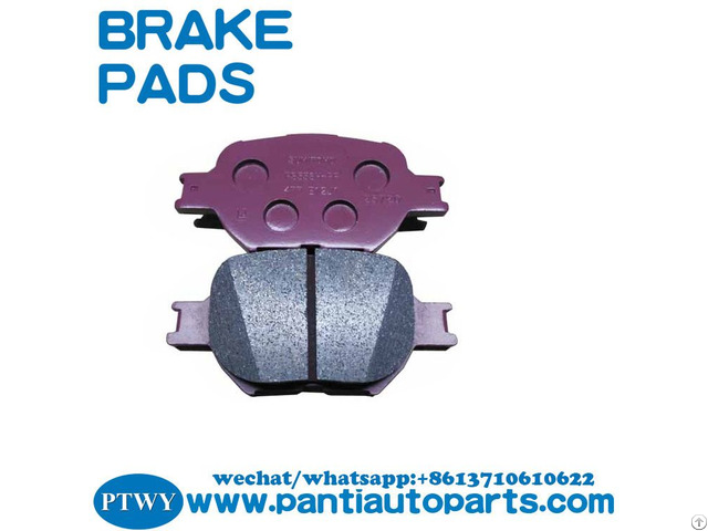 Auto Brake Pad Used For Toyota Corolla 2004 04465 21030