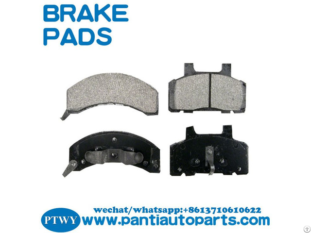 Auto Ceramic Brake Pad 12321422 For Buick Cadillac Chevrolet Oldsmobiles Pontac D215